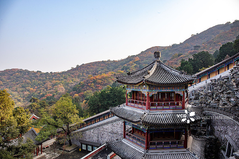 香山寺图片素材