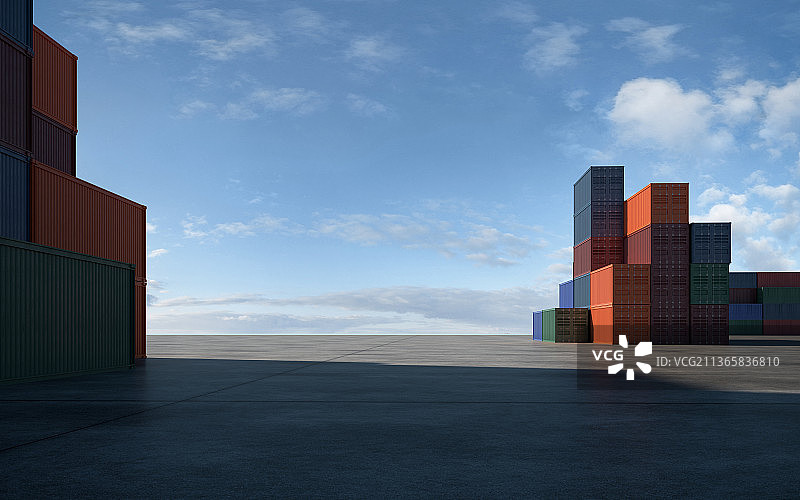 海港码头图片素材