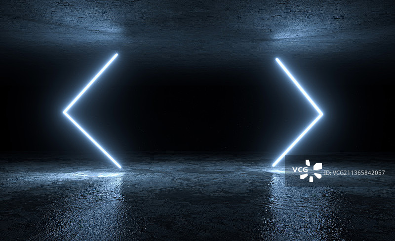 3D霓虹灯图片素材