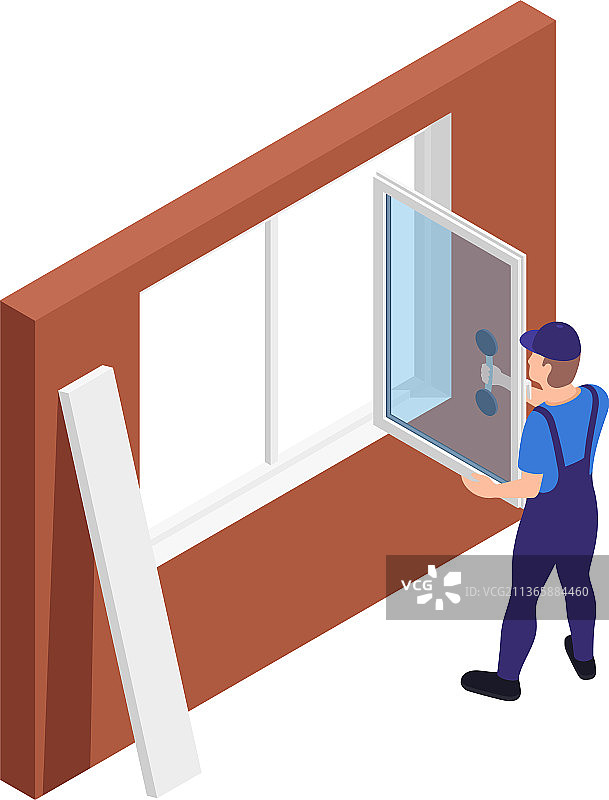 PVC窗户图标图片素材