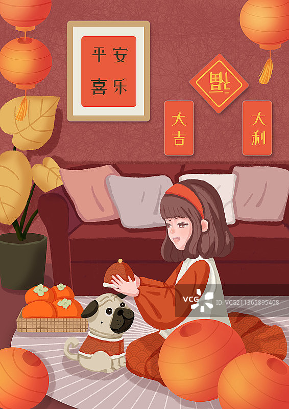 二十四节气之大寒图片素材