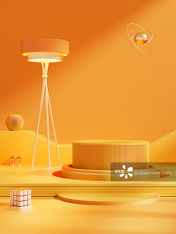 3D背景模拟场景产品展示台图片素材