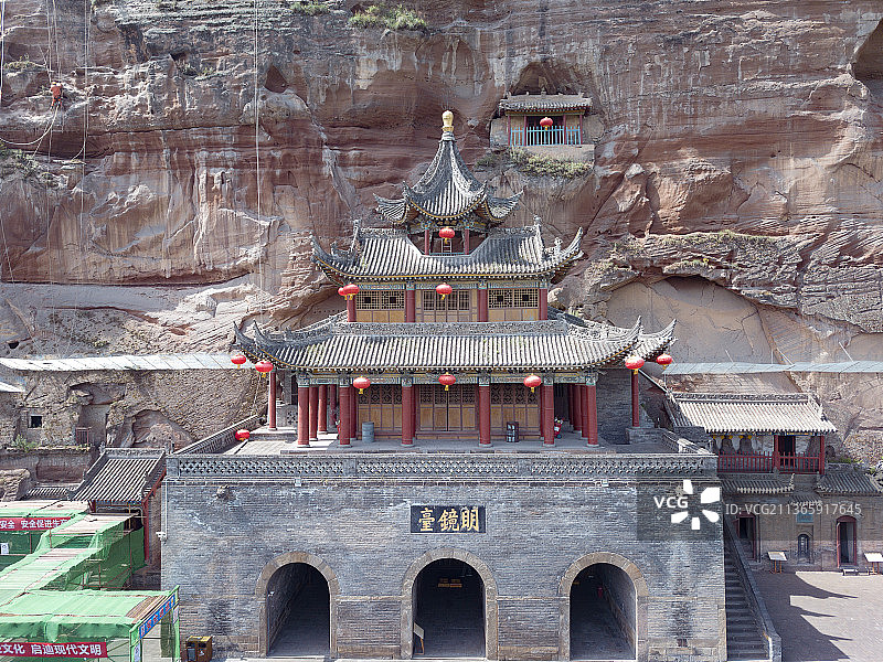 陕西省咸阳市彬县大佛寺图片素材