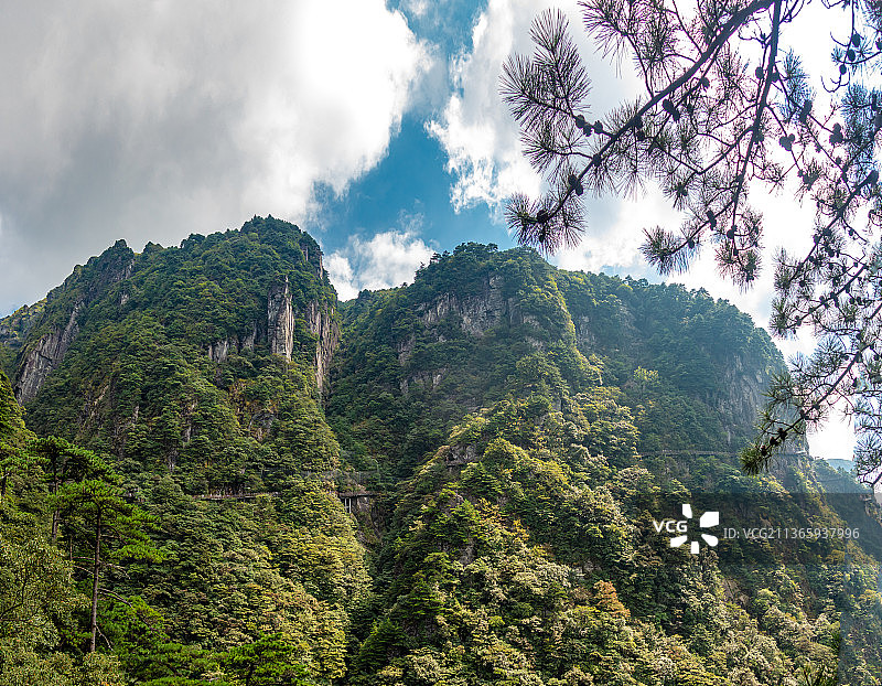 江西萍乡武功山风景名胜区图片素材