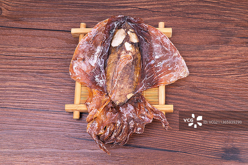 海鲜干货墨鱼图片素材