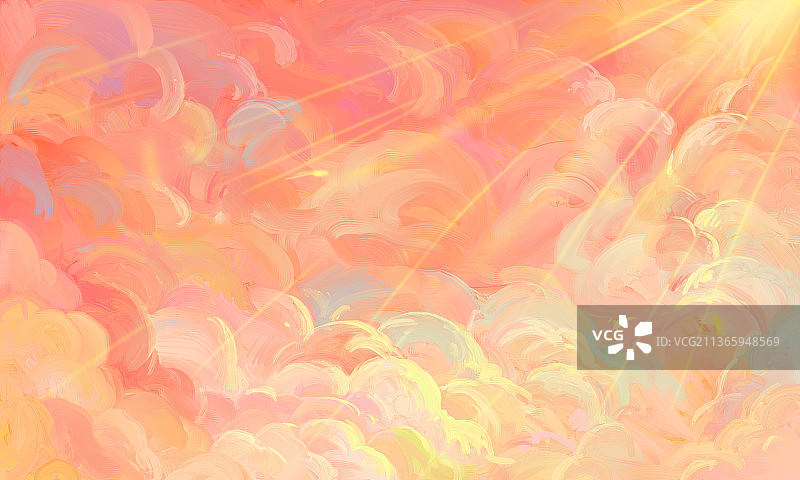 红色云背景图片素材