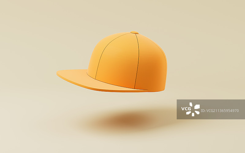 鸭舌帽3D渲染图片素材