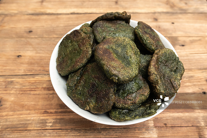 艾叶煎饼图片素材