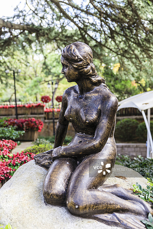 山东青岛八大关公主楼图片素材