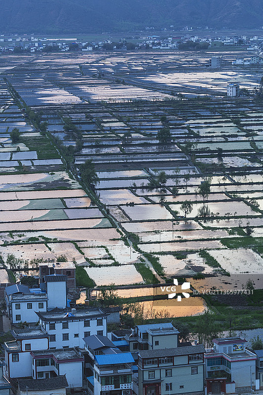 三川美景——云南 丽江  永胜县  三川镇图片素材