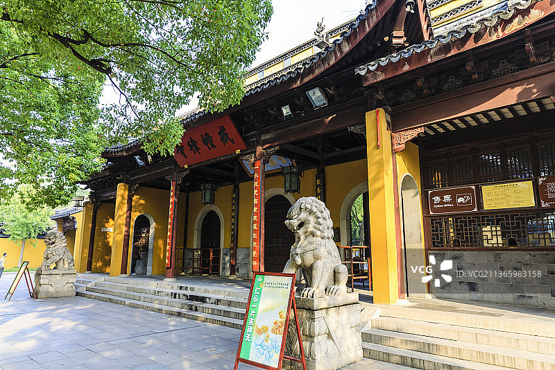 江苏苏州西园寺图片素材