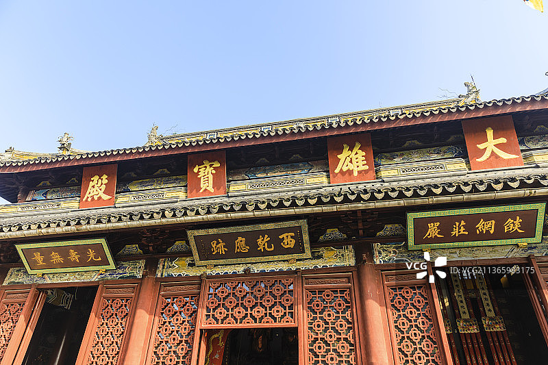 江苏苏州西园寺图片素材