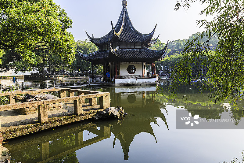 江苏苏州西园寺图片素材