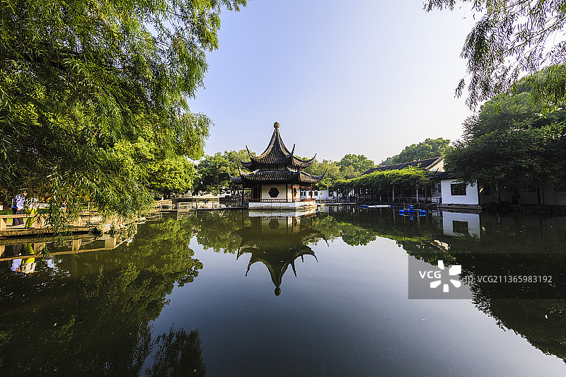 江苏苏州西园寺图片素材