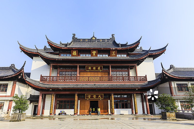 江苏苏州西园寺图片素材