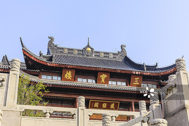 江苏苏州西园寺图片素材