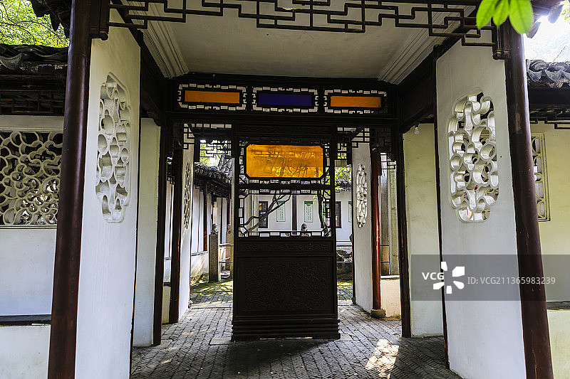 江苏苏州西园寺图片素材