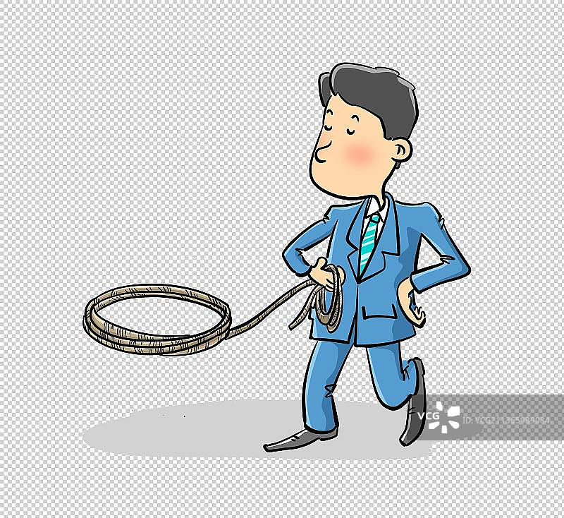 带着圈套的男人图片素材