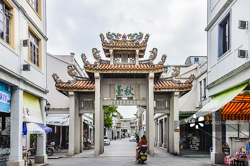 中国广东潮州牌坊街图片素材