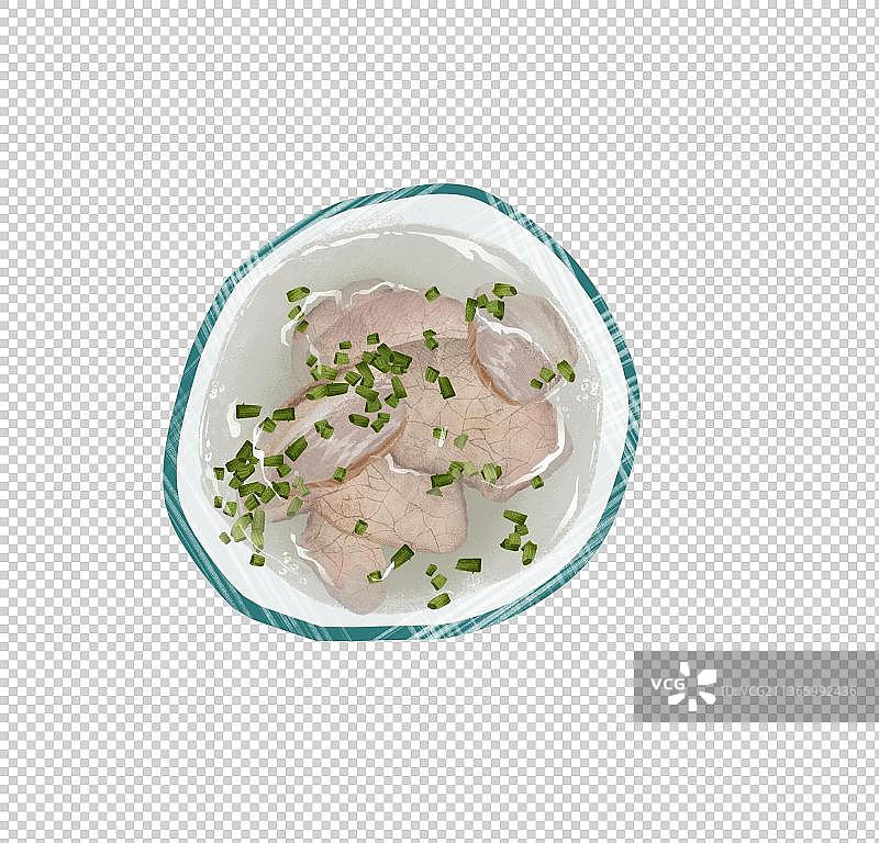苏州特色美食“藏书羊肉”插画元素图片素材