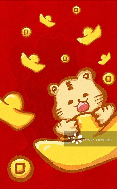 财运虎宝图片素材