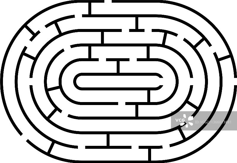 扁平风格迷宫图片素材