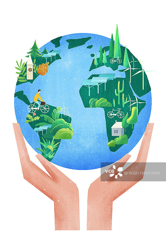 保护地球环保海报图片素材