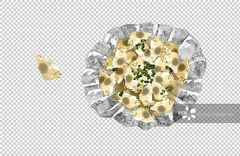 南通特色美食“铁板文蛤”插画元素图片素材