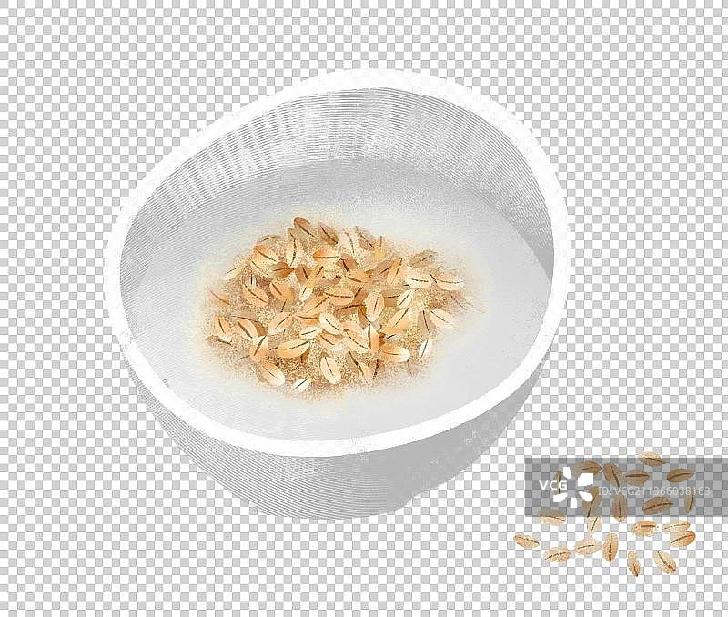 兰州特色美食“甜醅子”插画元素图片素材