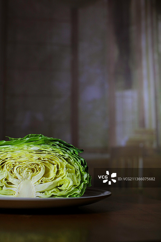 餐盘中蔬菜特写图片素材