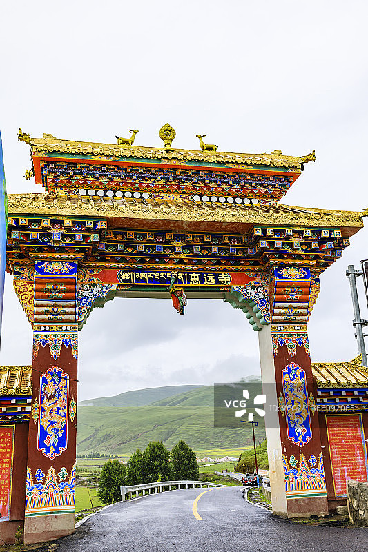 丹巴惠远寺图片素材