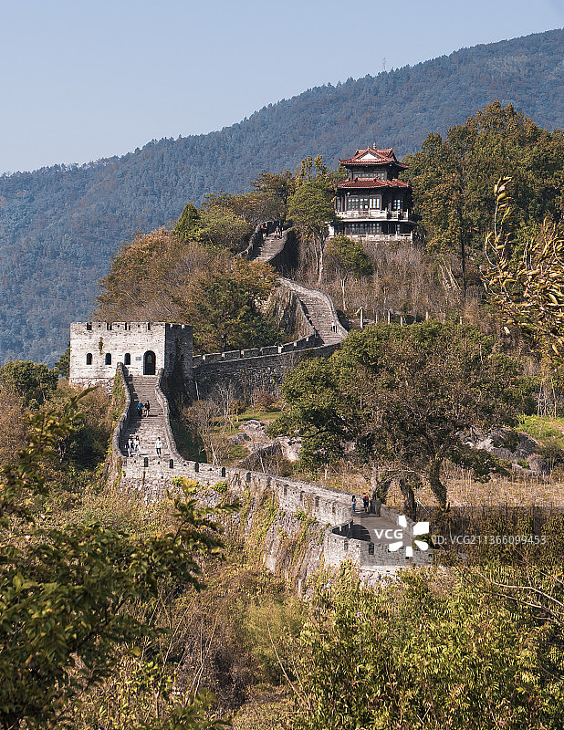 临海台州府城景区--江南长城图片素材