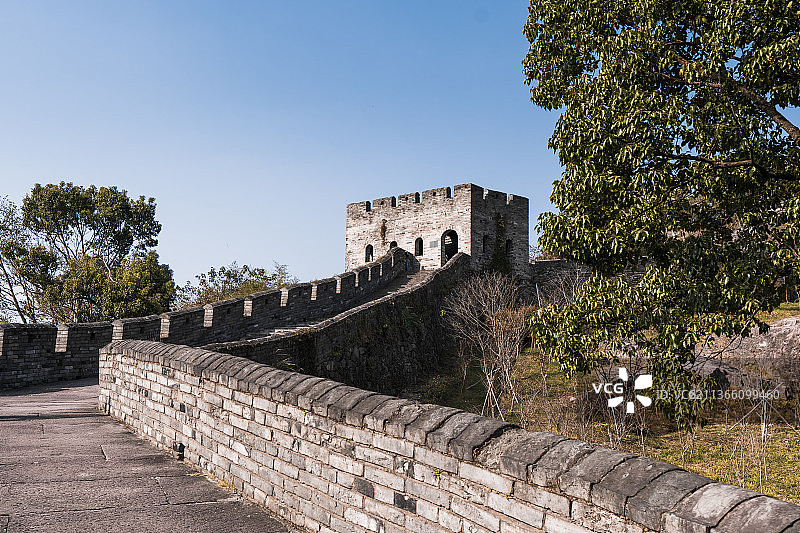临海台州府城景区--江南长城图片素材