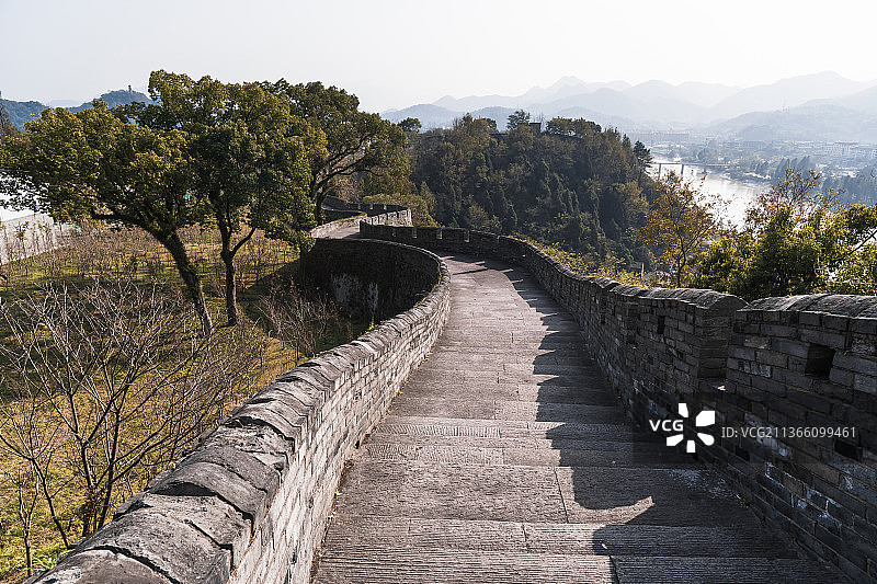 临海台州府城景区--江南长城图片素材
