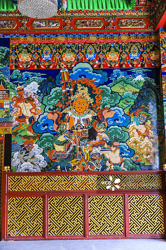 四川甘孜色须寺图片素材