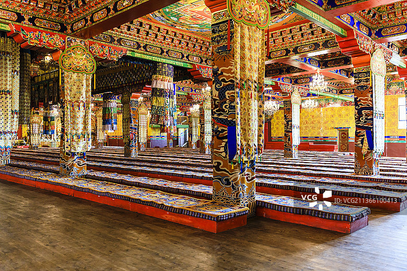 四川甘孜色须寺图片素材