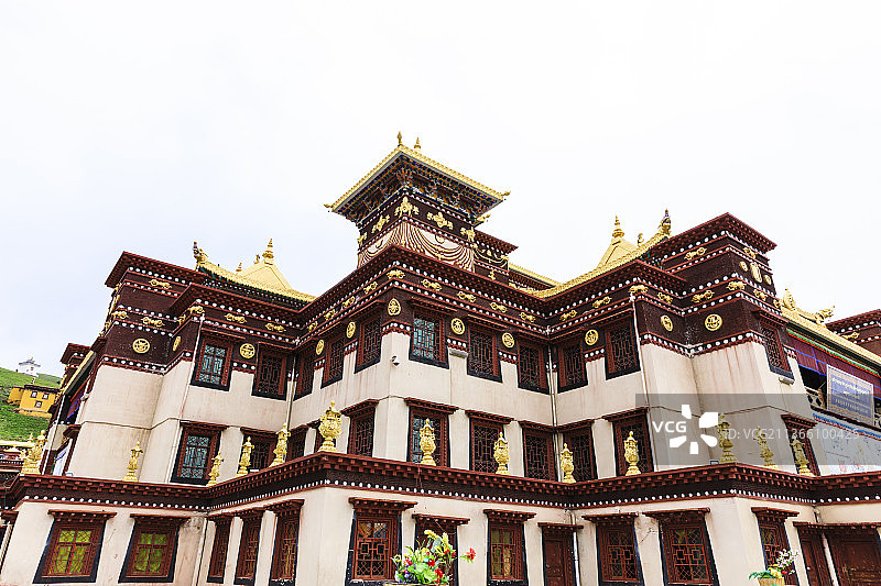 四川甘孜色须寺图片素材