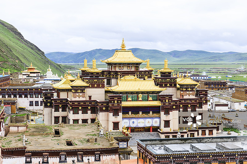 四川甘孜色须寺图片素材