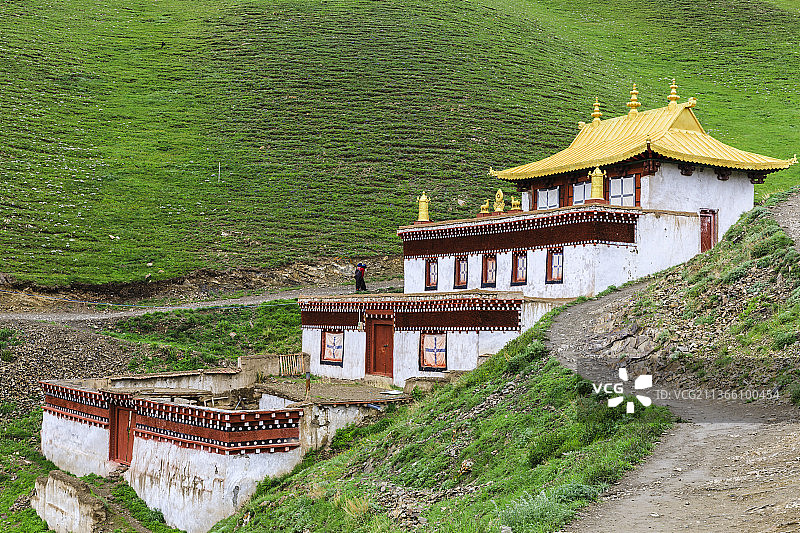 四川甘孜色须寺图片素材