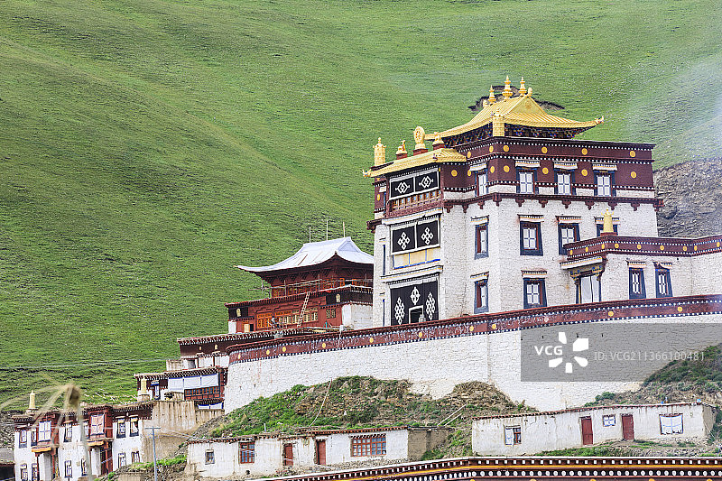 四川甘孜色须寺图片素材