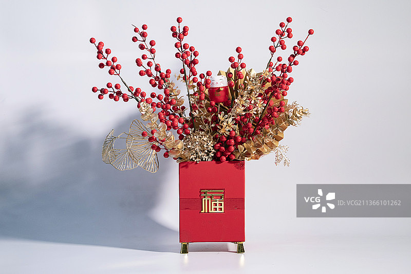 新春花艺图片素材