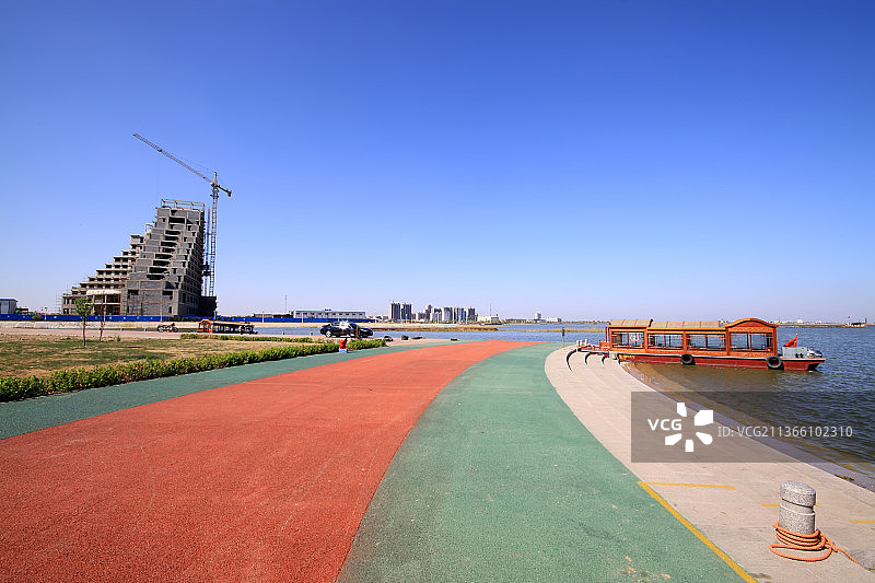 河北衡水湖冀州码头风光图片素材