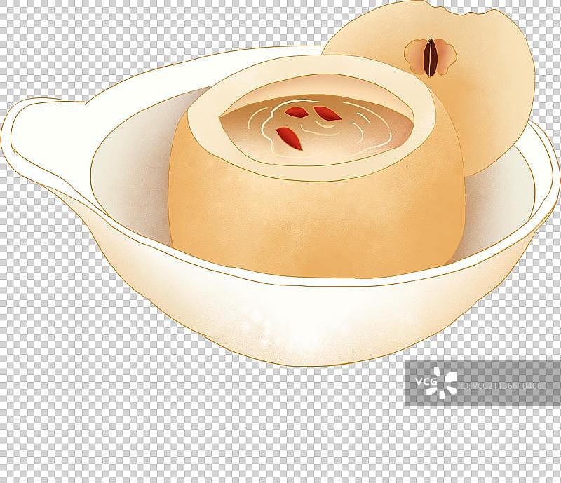 冰糖炖雪梨图片素材