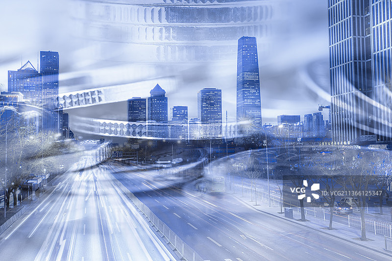 城市建筑金融货币合成静物图片素材