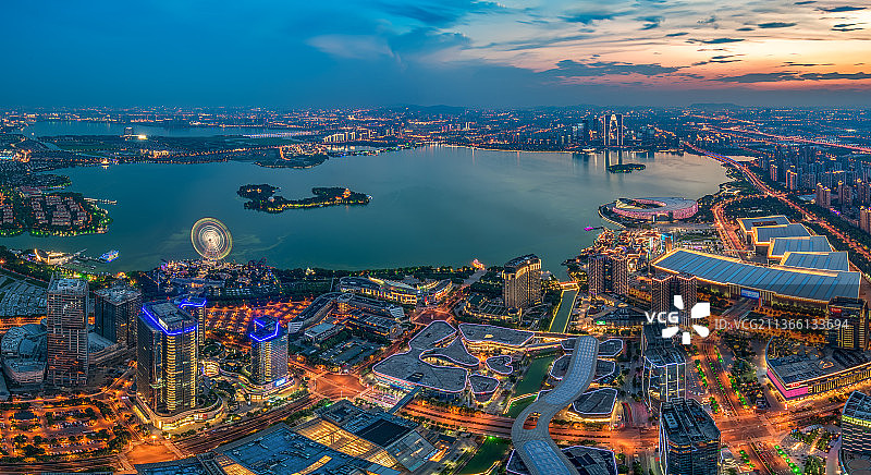 鸟瞰金鸡图片素材