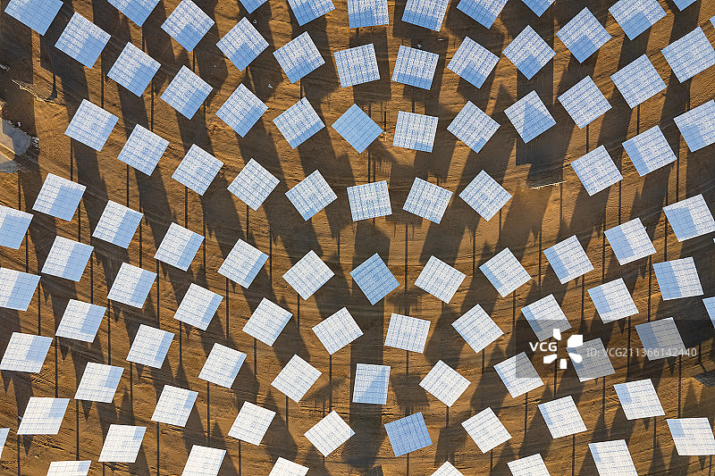 敦煌熔盐塔式光热电站图片素材