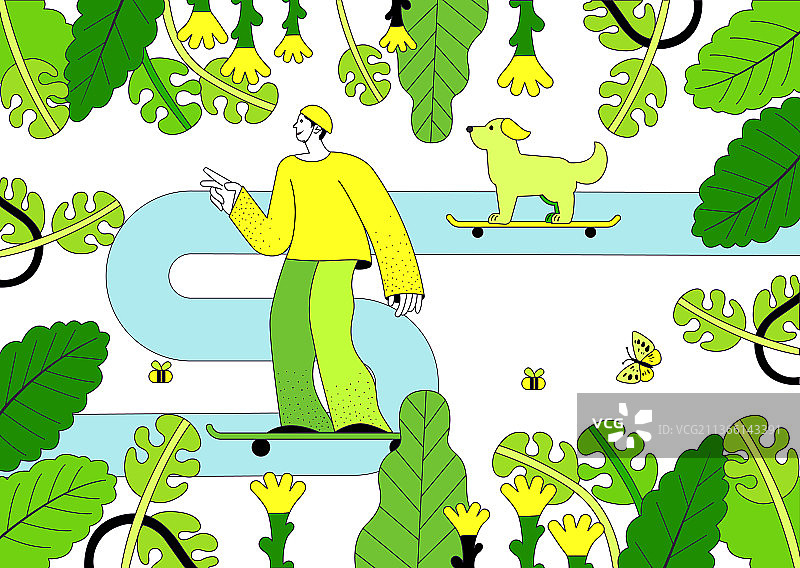 低碳出行图片素材