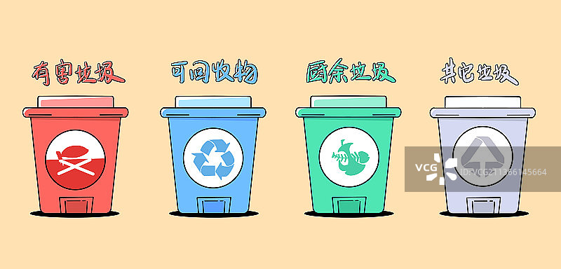 垃圾分类图片素材