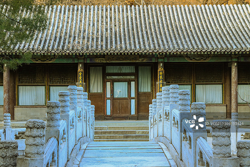 冬季颐和园之清华轩图片素材