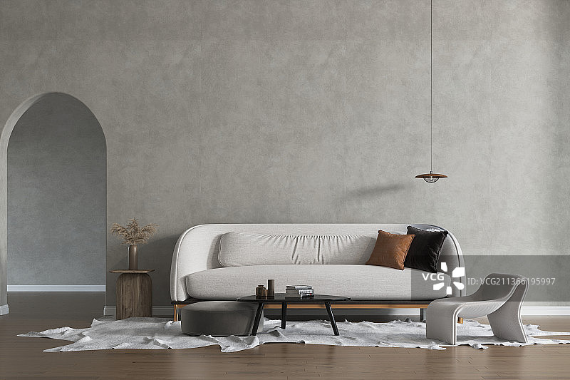 样板间，室内，家居，北欧风格，客厅图片素材